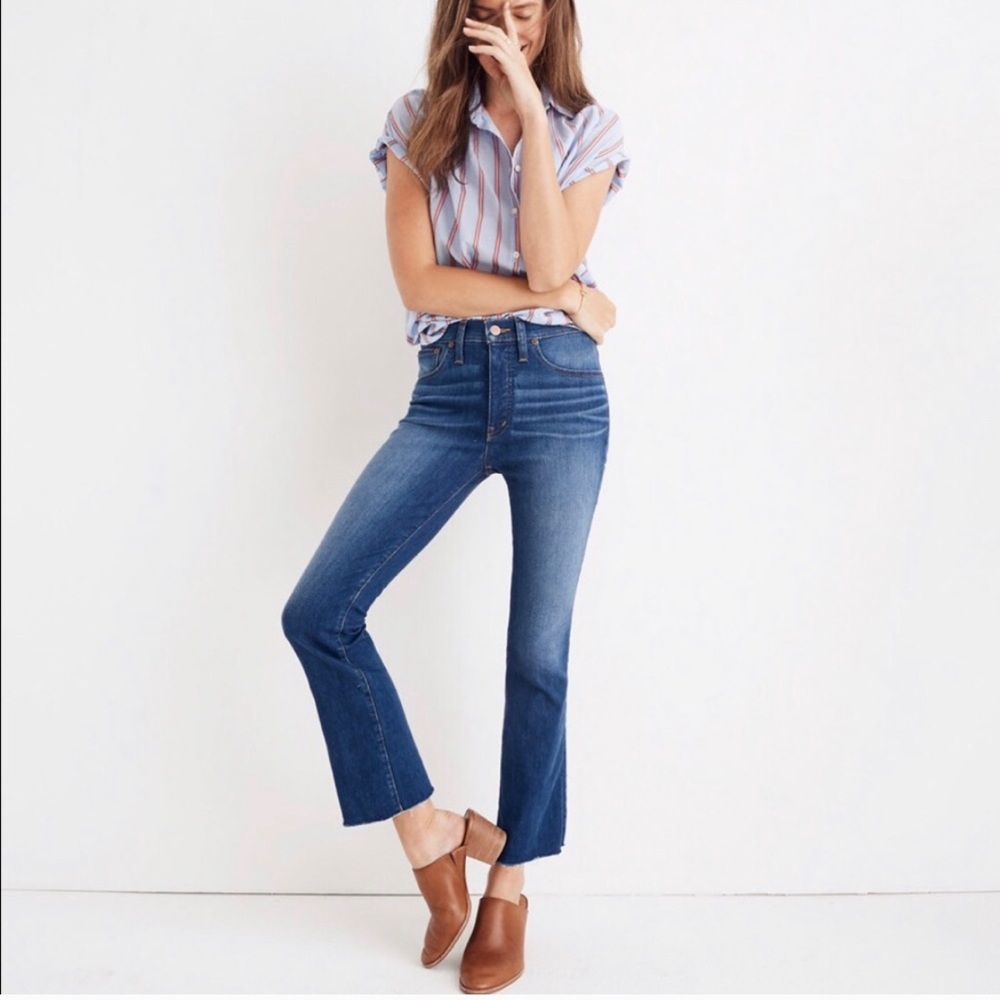 Madewell Cali Demi Boot Jeans (28P)